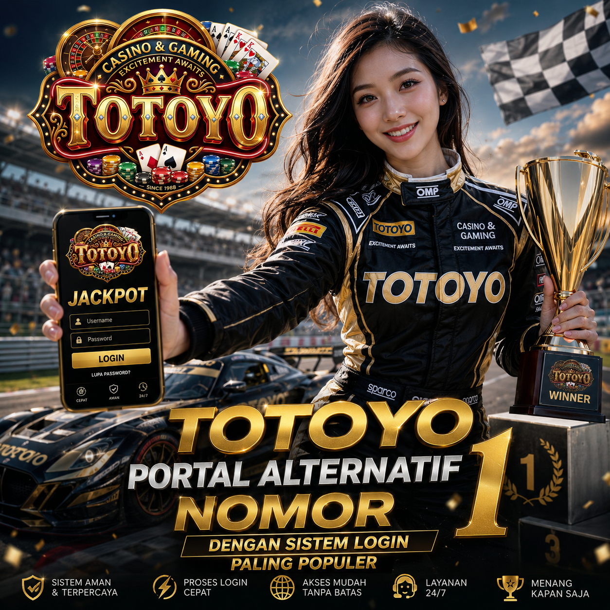 TOTOYO Portal Alternatif Nomor 1 dengan Sistem Login Paling Populer